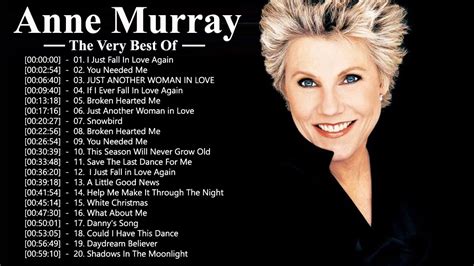 Discover Greatest Hits by Anne Murray released in 1980. Find album reviews, track lists, credits, awards and more at AllMusic. ... Love Song (1974) Together (1975) There's a Hippo in My Tub (1977) New Kind of Feeling (1979) I'll …